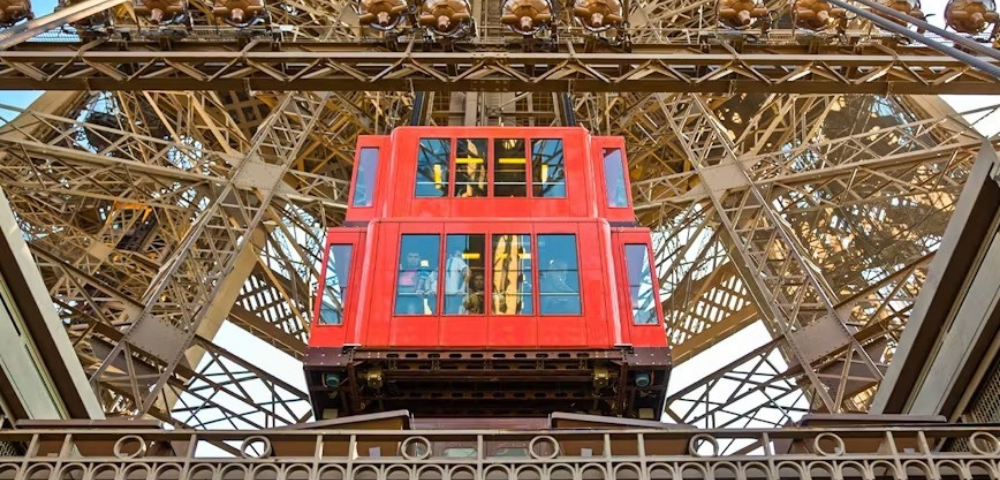 Gli ascensori della Torre Eiffel